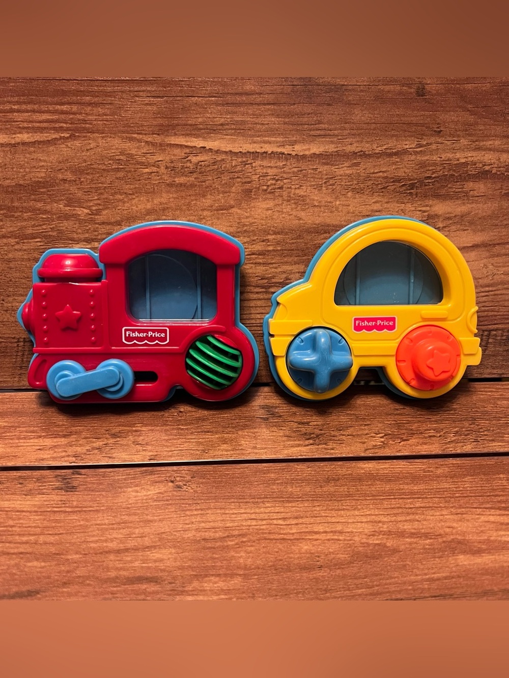 Vintage 1997 Fisher-Price My Own Picture Magnets Car and Train